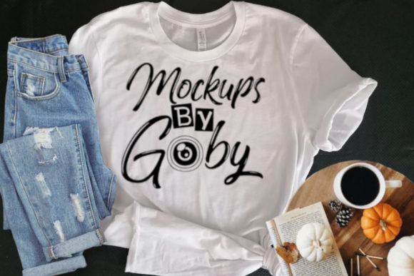 Bella Canvas White Tshirt Mockups