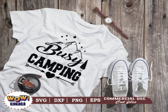 Busy Camping: A Versatile Digital Resource for Creative Projects