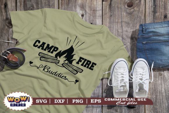 Campfire Buddies: A Digital Design Collection for Creative Projects