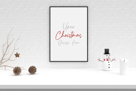 Christmas Mockup, Christmas Card, Xmas: Elevate Your Creative Projects This Season