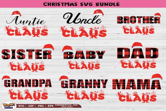 Christmas Plaid Claus Family: A Comprehensive Overview