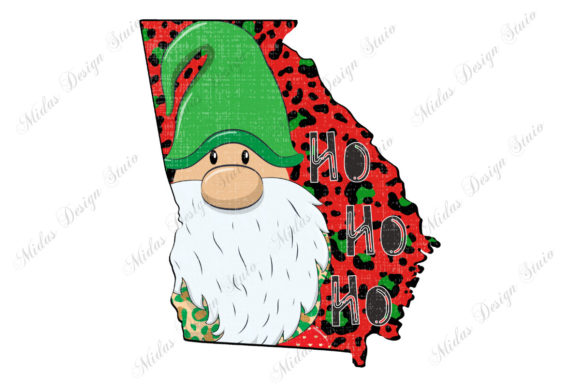 Grunge Georgia Christmas with Gnome