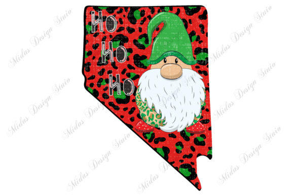 Grunge Nevada Christmas with Gnome