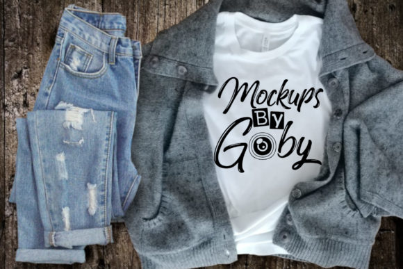 Knitted Blouse, White Shirt Mockups