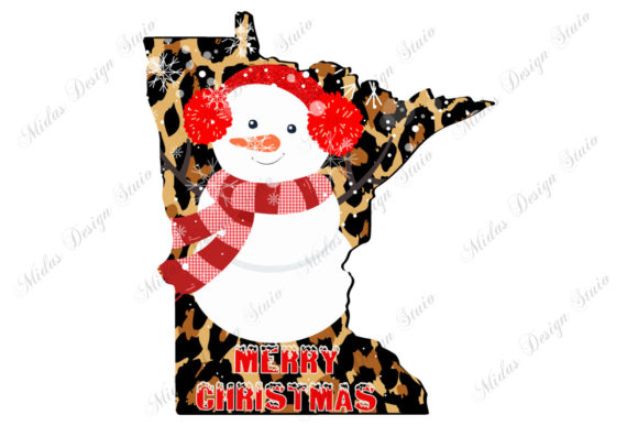Leopard Minnesota Christmas with Snowman – A Creative Holiday Essential